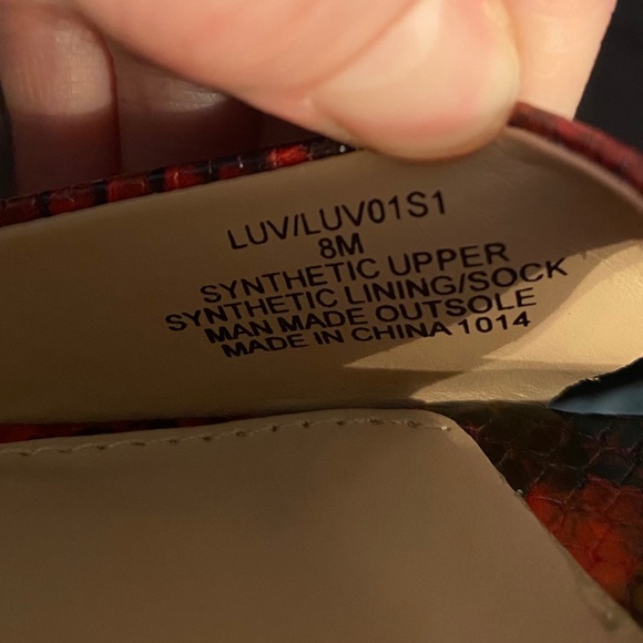 Steve Madden Snake skin heels - Picture 6 of 7